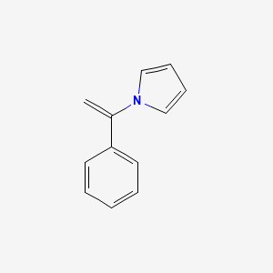 molecular formula C12H11N B8524599 1-(1-phenylvinyl)-1H-pyrrole 