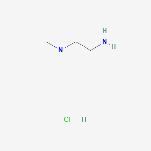 molecular formula C4H13ClN2 B8525078 N1,N1-Dimethylethane-1,2-diamine hydrochloride 