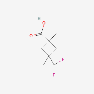 1,1-Difluoro-5-methylspiro[2.3]hexane-5-carboxylic acid