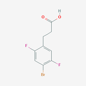 3-(4-Bromo-2,5-difluorophenyl)propanoic acid