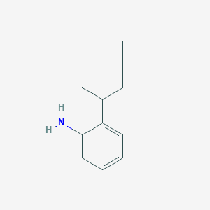 Benzenamine, 2-(1,3,3-trimethylbutyl)-