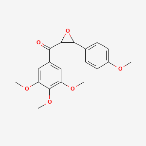 [3-(4-Methoxy-phenyl)-oxiranyl]-(3,4,5-trimethoxy-phenyl)-methanone