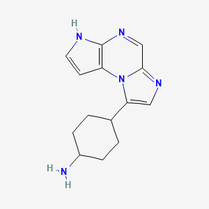 (cis)-4-(3H-imidazo[1,2-a]pyrrolo[2,3-e]pyrazin-8-yl)cyclohexanamine