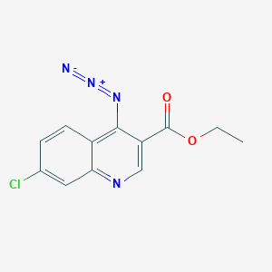 B8525214 Ethyl 4-azido-7-chloroquinoline-3-carboxylate CAS No. 68262-44-2