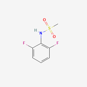 molecular formula C7H7F2NO2S B8525224 N-(2,6-difluorophenyl)methanesulfonamide 