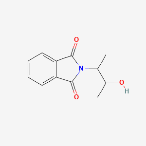 molecular formula C12H13NO3 B8525332 Phthalimide, N-(2-hydroxy-3-butyl)- 