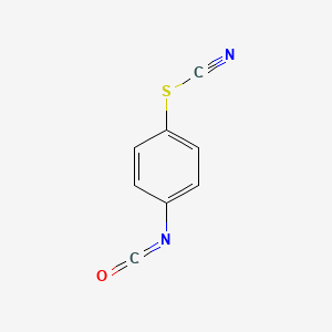molecular formula C8H4N2OS B8525871 p-Thiocyanophenyl isocyanate 