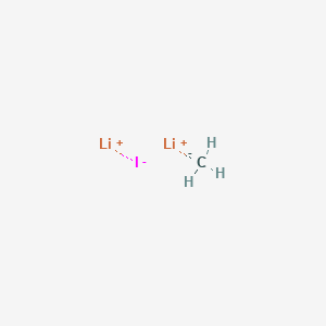 molecular formula CH3ILi2 B8525938 Methyl lithium-lithiumiodide 