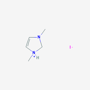 molecular formula C5H11IN2 B8525959 1,3-Dimethyl-1H-imidazolium iodide 