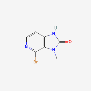 4-Bromo-3-methyl-1H-imidazo[4,5-c]pyridin-2(3H)-one