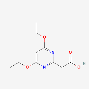 (4,6-Diethoxy-pyrimidin-2-yl)-acetic acid
