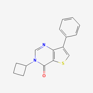 3-Cyclobutyl-7-phenylthieno[3,2-d]pyrimidin-4(3H)-one