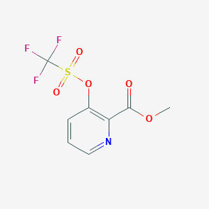 Methyl 3-(trifluoromethylsulfonyloxy)-pyridine-2-carboxylate