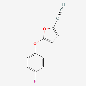 2-[5-(4-Fluorophenoxy)-2-furyl]-ethyne