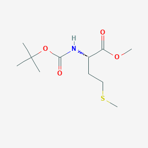 molecular formula C11H21NO4S B8526257 (S)-methyl 2-(tert-butoxycarbonylamino)-4-(methylthio)butanoate 