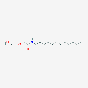 N-Dodecyl-2-(2-hydroxyethoxy)acetamide