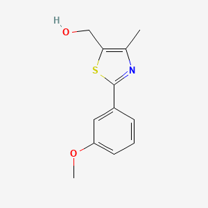 [2-(3-Methoxy-phenyl)-4-methyl-thiazol-5-yl]-methanol