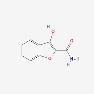 3-Hydroxybenzofuran-2-carbimidic acid