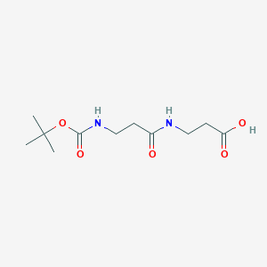 3-(3-Tert-butoxycarbonylamino-propionylamino)-propionic acid