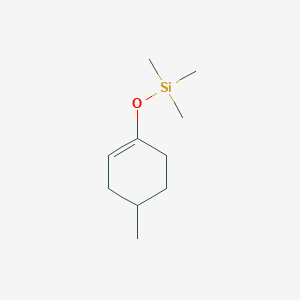 molecular formula C10H20OSi B8526874 1-(Trimethylsiloxy)-4-methylcyclohexene 