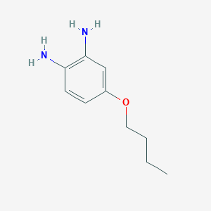 molecular formula C10H16N2O B8526987 4-Butoxybenzene-1,2-diamine 
