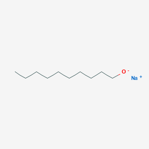 molecular formula C10H21NaO B085271 Sodium decanolate CAS No. 13675-38-2