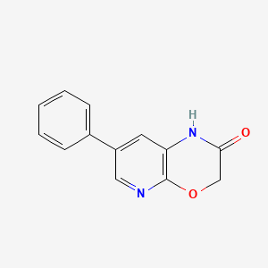 7-Phenyl-1H-pyrido[2,3-b][1,4]oxazin-2(3H)-one