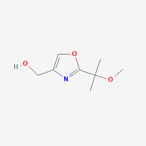 (2-(2-Methoxypropan-2-yl)oxazol-4-yl)methanol