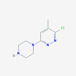 3-Chloro-4-methyl-6-(1-piperazinyl)pyridazine