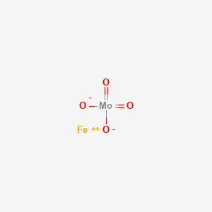 molecular formula FeMoO4 B085277 Iron(II) molybdate CAS No. 13718-70-2