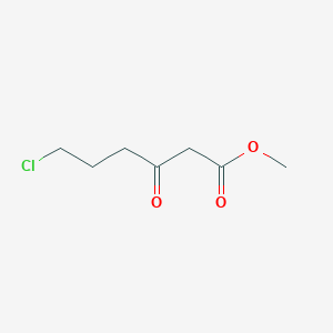 molecular formula C7H11ClO3 B8527700 Methyl 6-chloro-3-oxohexanoate 