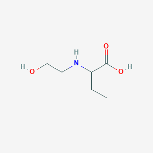 molecular formula C6H13NO3 B8527729 N-(2-hydroxyethyl)-aminobutyric acid 