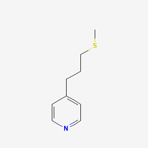 4-(3-Methylsulfanyl-propyl)-pyridine