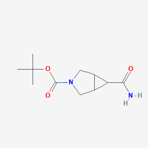 tert-Butyl 6-carbamoyl-3-azabicyclo[3.1.0]hexane-3-carboxylate
