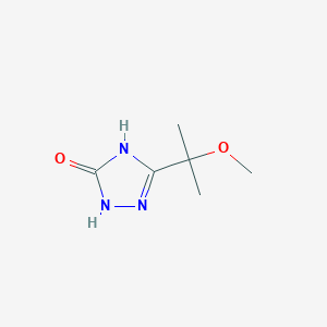 3-(2-methoxypropan-2-yl)-1H-1,2,4-triazol-5(4H)-one