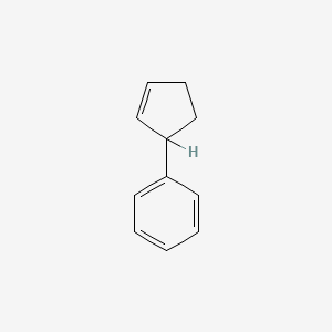 B8527963 Benzene, 2-cyclopenten-1-yl- CAS No. 39599-89-8