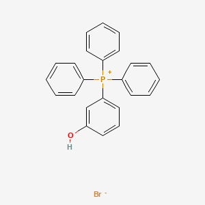 (3-Hydroxyphenyl)(triphenyl)phosphanium bromide