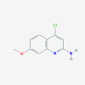 2-Amino-4-chloro-7-methoxyquinoline