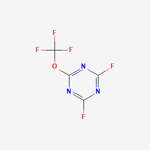 1,3,5-Triazine, 2,4-difluoro-6-(trifluoromethoxy)-