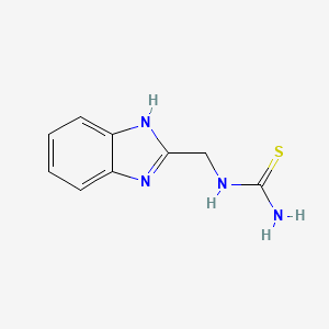 N-(1H-benzimidazol-2-ylmethyl)thiourea