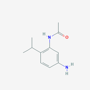 N-[5-Amino-2-(propan-2-yl)phenyl]acetamide