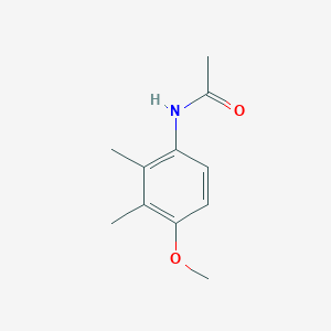 molecular formula C11H15NO2 B8528291 N-(4-methoxy-2,3-dimethylphenyl)acetamide CAS No. 74783-55-4