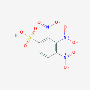 molecular formula C6H3N3O9S B8528301 2,3,4-Trinitrobenzene-1-sulfonic acid CAS No. 31305-16-5