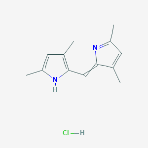 2-[(3,5-dimethyl-1H-pyrrol-2-yl)methylidene]-3,5-dimethylpyrrole;hydrochloride