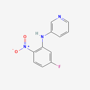 (5-Fluoro-2-nitrophenyl)pyridin-3-ylamine