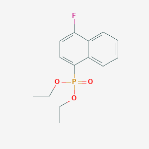 1-(Diethoxyphosphinyl)-4-fluoronaphthalene