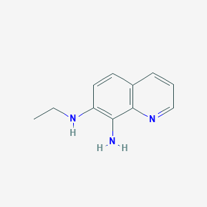 8-Amino-7-ethylaminoquinoline