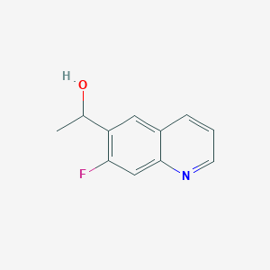 1-(7-Fluoroquinolin-6-yl)ethanol