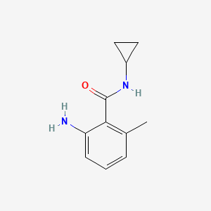 2-Amino-N-cyclopropyl-6-methylbenzamide