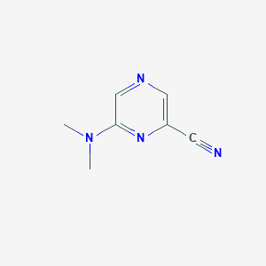 6-(Dimethylamino)pyrazine-2-carbonitrile